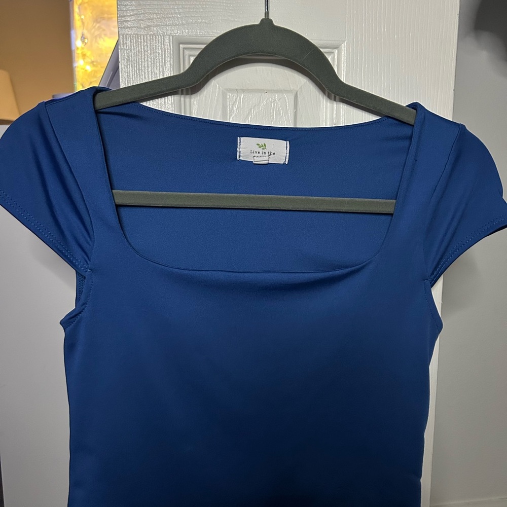 Marshalls Royal Blue Short Sleeve Top